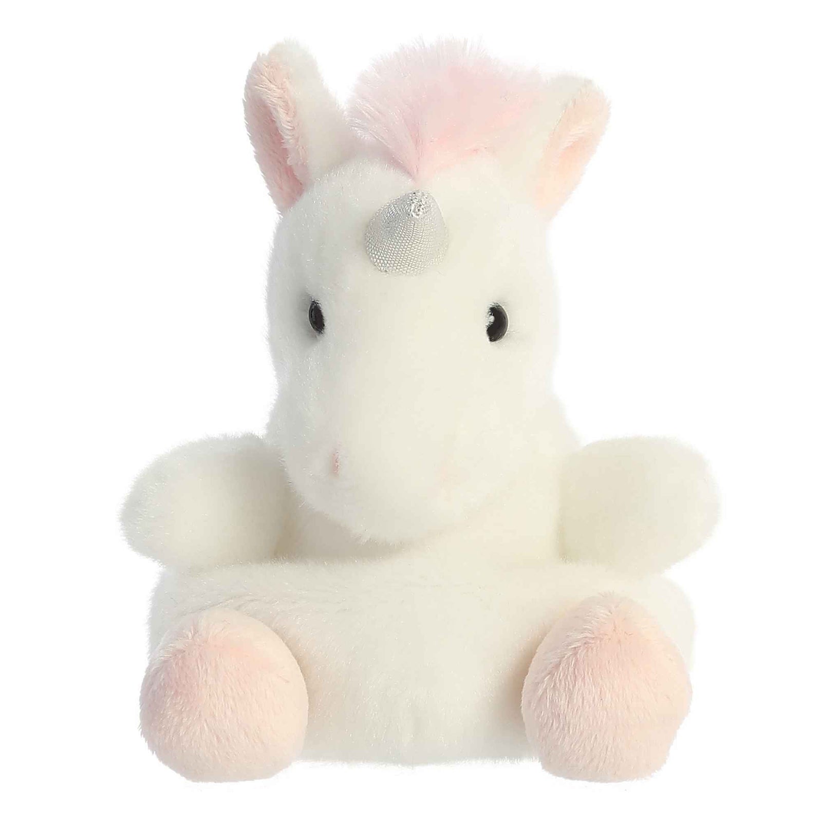 PALM PALS - SASSY UNICORN 5" PLUSH - Toyworld Frankston