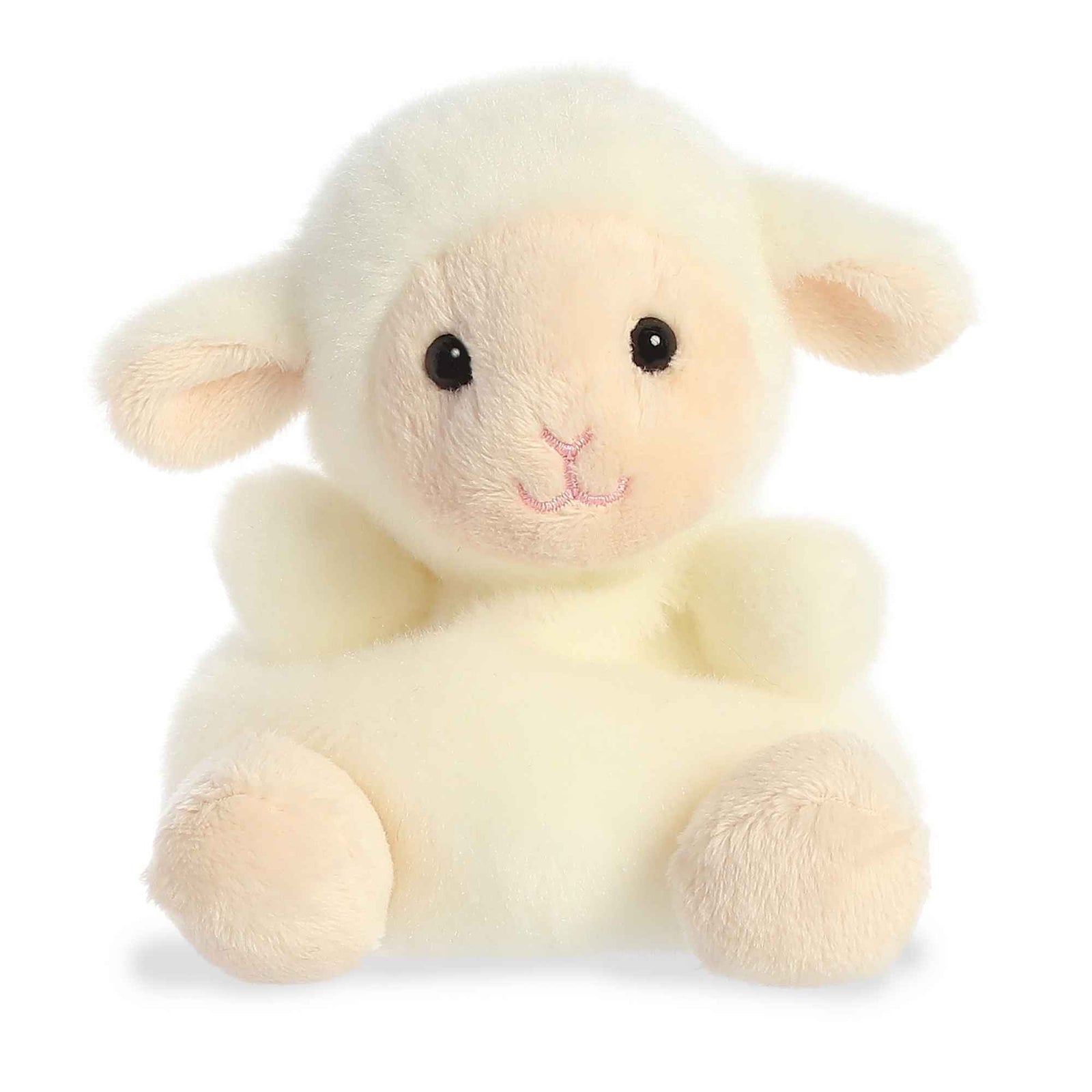 PALM PALS - WOOLLY LAMB  5" PLUSH - Toyworld Frankston