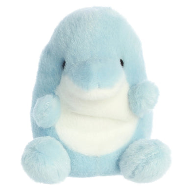 PALM PALS - CLICKS DOLPHIN 5" PLUSH - Toyworld Frankston