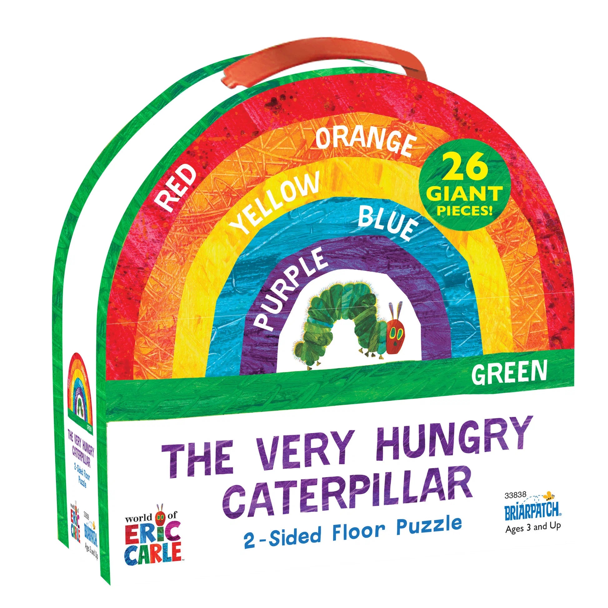VERY HUNGRY CATERPILLAR 2 SIDED FLOOR PUZZLE