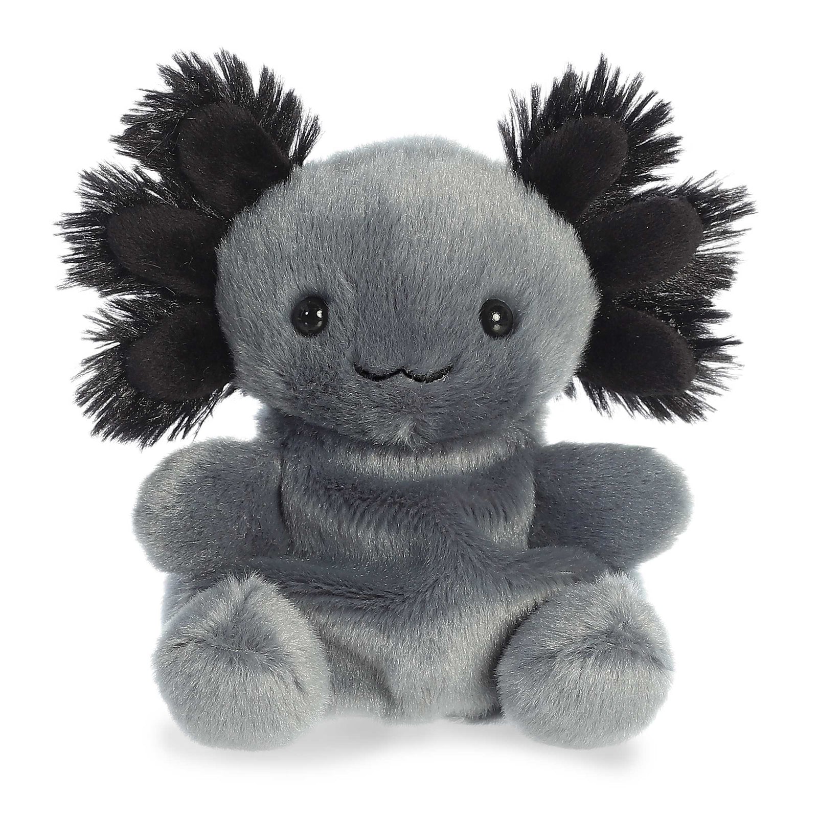 PALM PALS - ONYX AXOLOTL 5" PLUSH - Toyworld Frankston