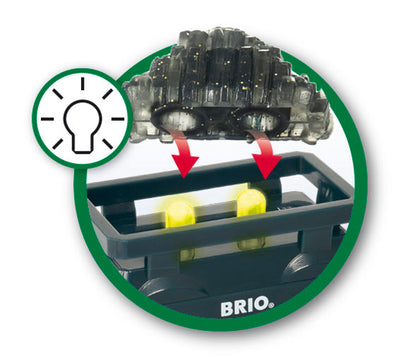BRIO LIGHT UP GOLD WAGON - Toyworld Frankston