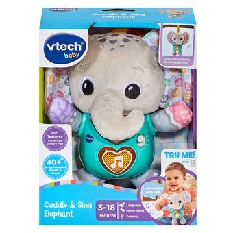 VTECH BABY CUDDLE AND SING ELEPHANT