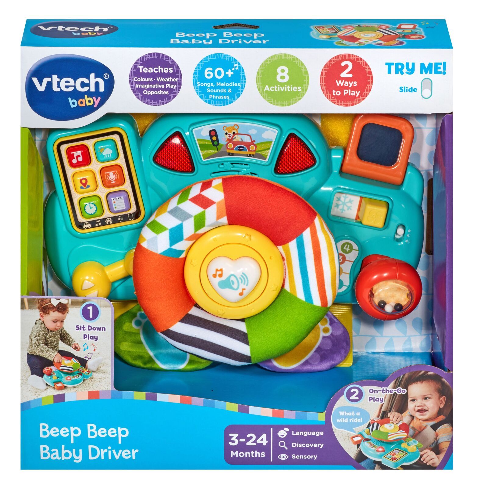 VTECH BABY BEEP BEEP BABY DRIVER - Toyworld Frankston