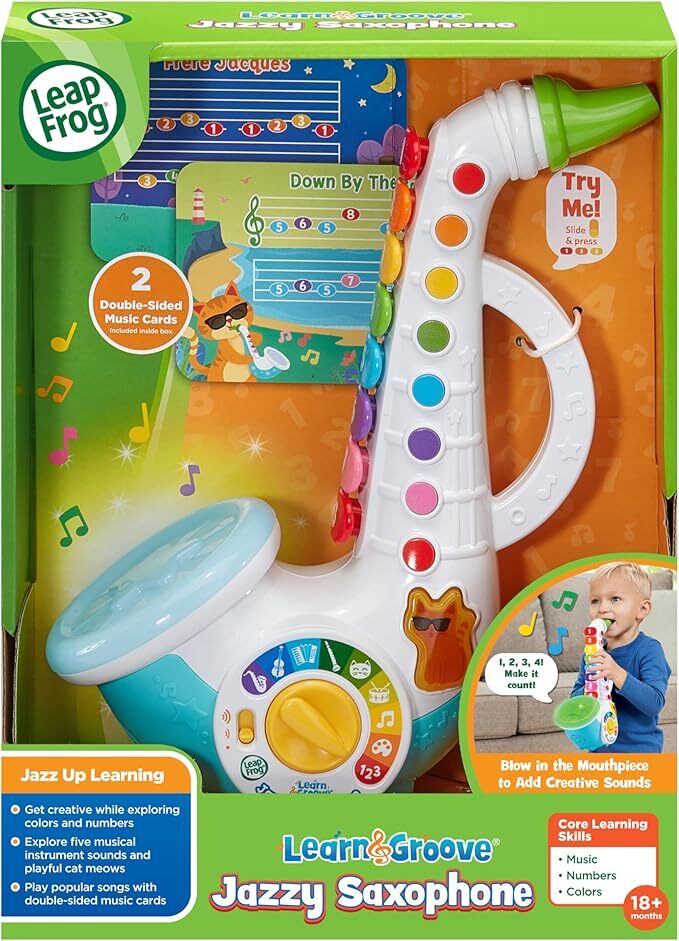 LEAPFROG LEARN AND GROOVE LIGHT UP JAZZY SAXOPHONE