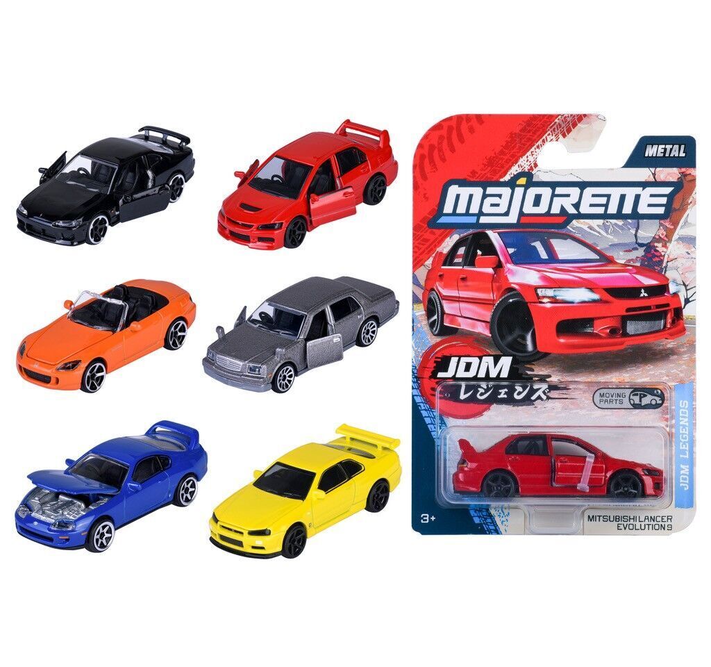 MAJORETTE PREMIUM JDM LEGENDS ASST