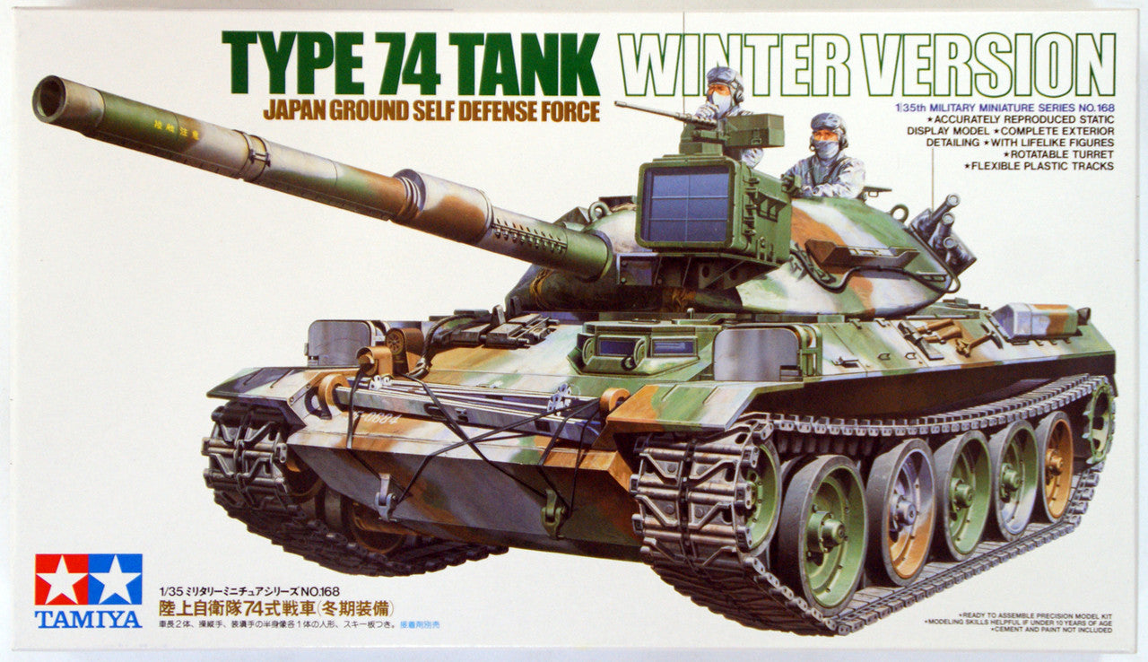 TAMIYA 1/35 JGSDF TYPE 74 TANK WINTER VERSION - Toyworld Frankston
