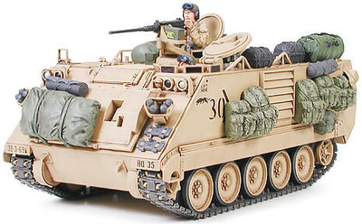 TAMIYA 1/48 SCALE U.S M113A2 ARMORED PERSONNEL CARRIER DESERT VERSION MODEL KIT