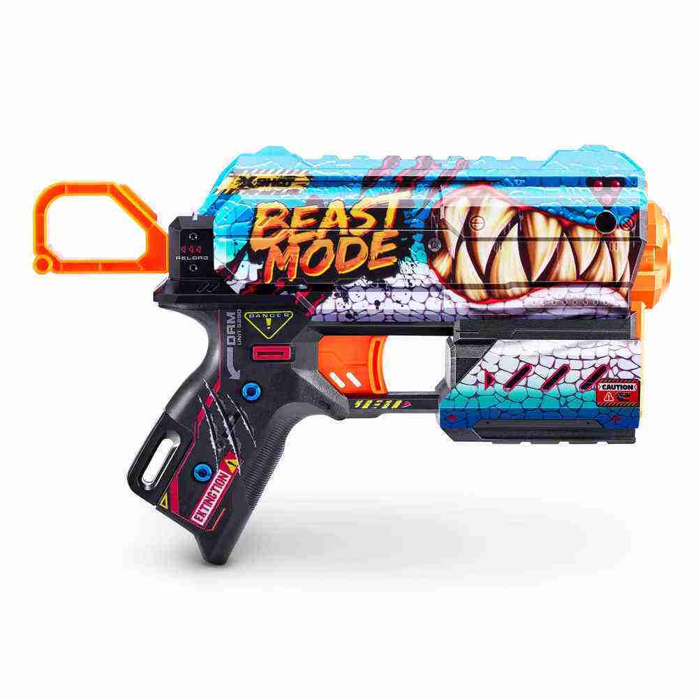 ZURU XSHOT FLUX SKINS BEAST OUT BLASTER - Toyworld Frankston