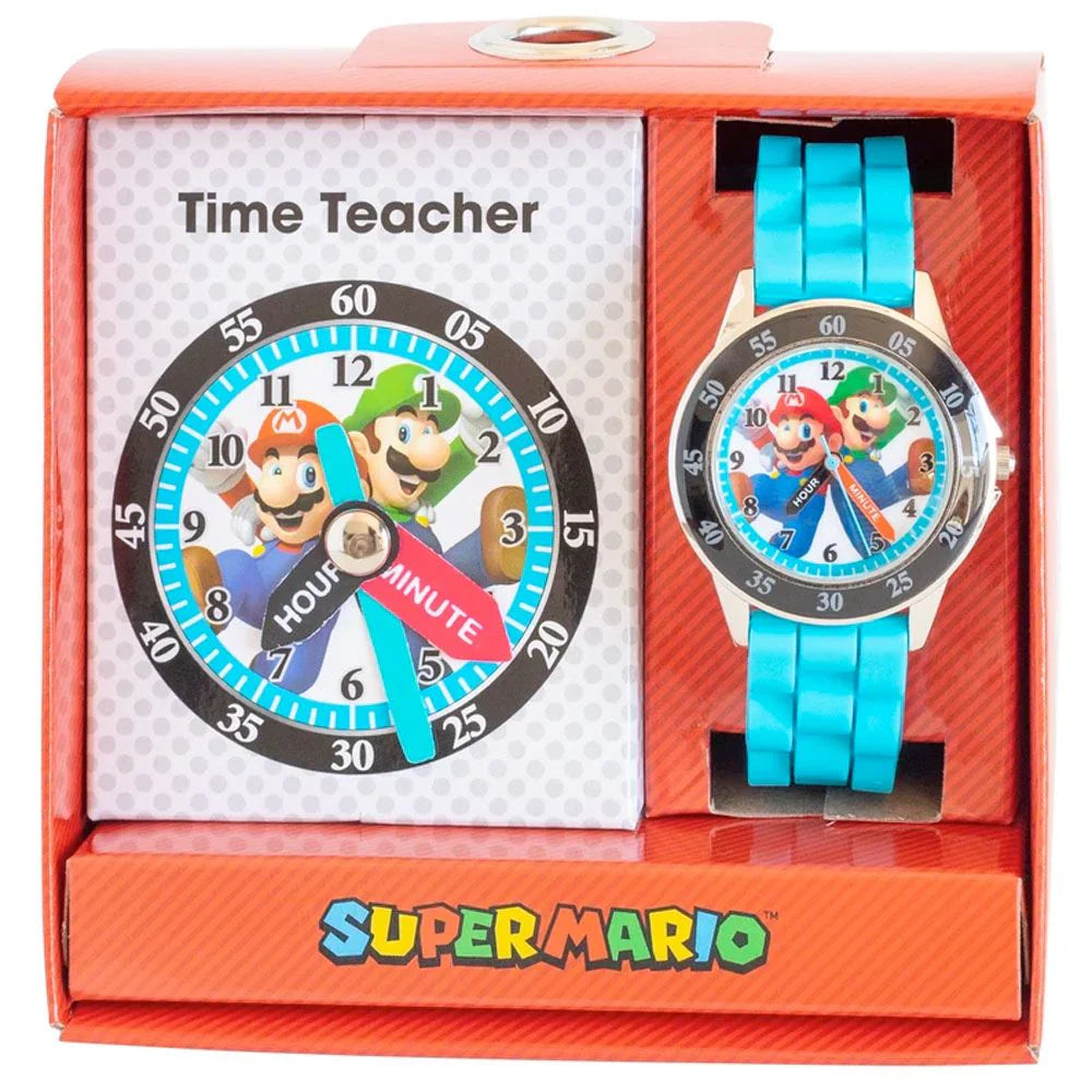 SUPER MARIO - TIME TEACHER WATCH - Toyworld Frankston