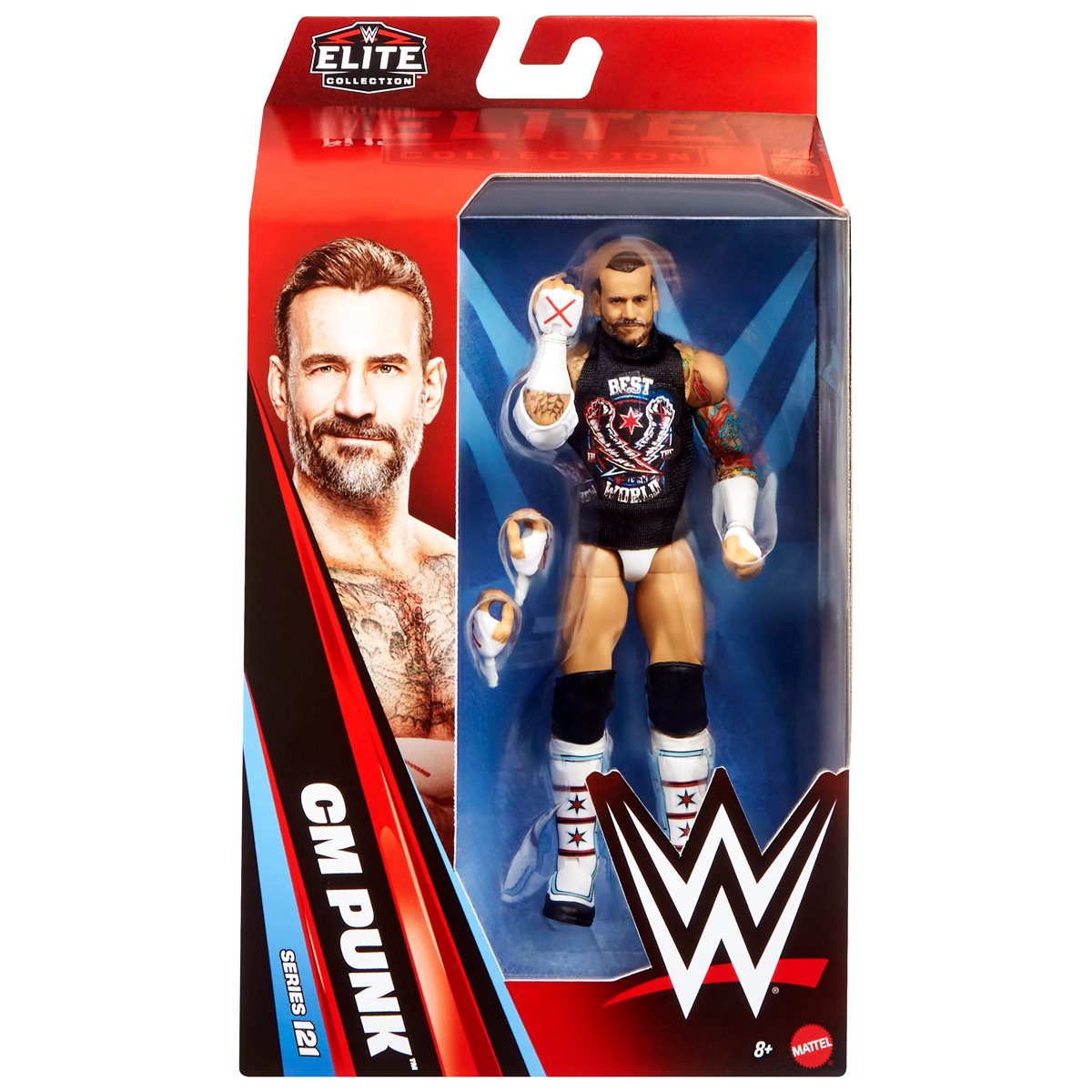 WWE ELITE COLLECTION SERIES 121 - CM PUNK - Toyworld Frankston