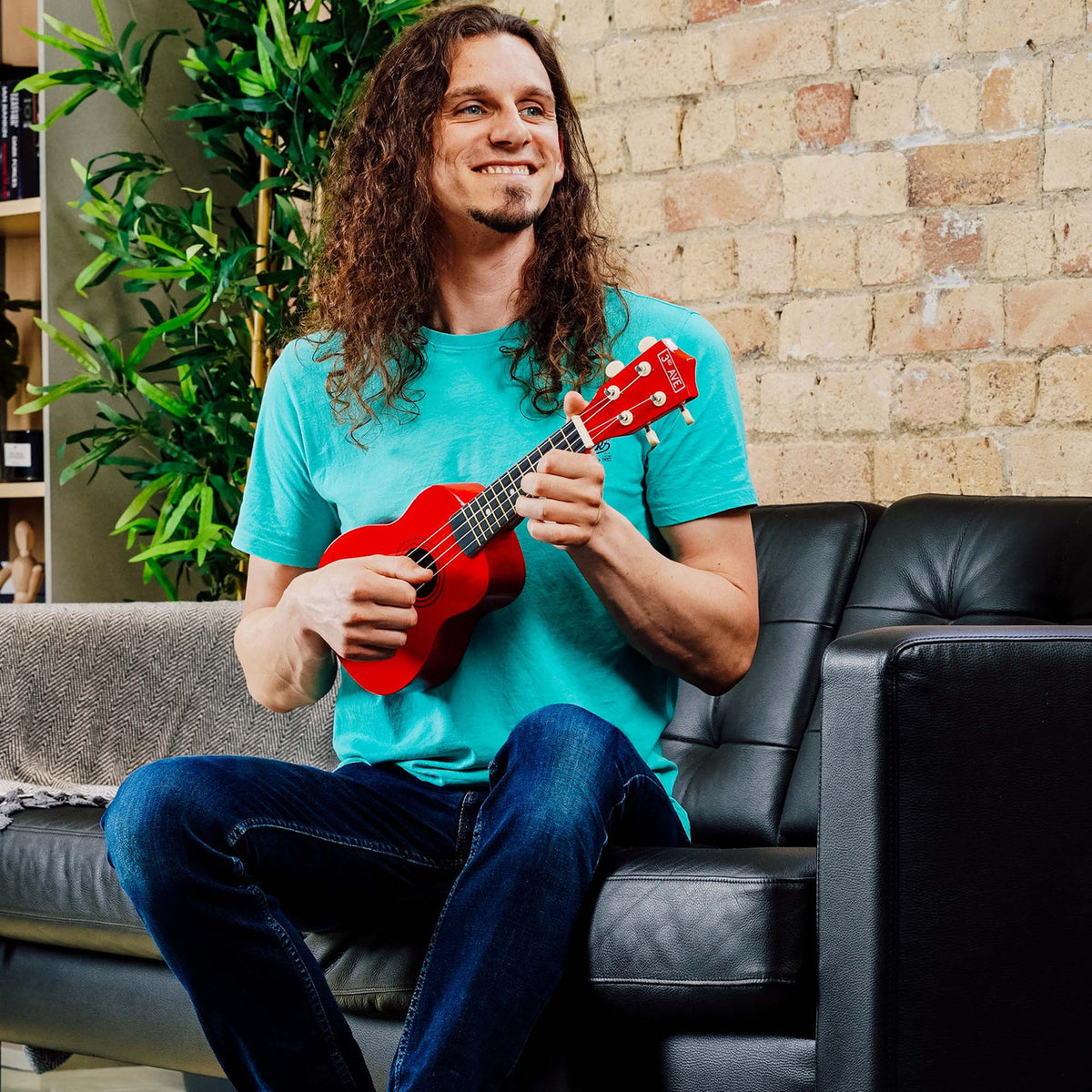 3RD AVENUE SOPRANO UKULELE - RED