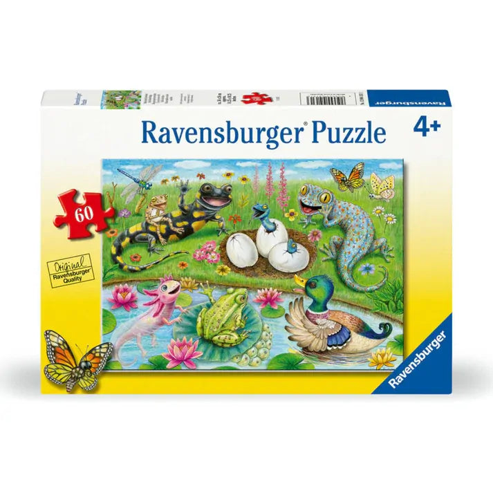 RAVENSBURGER - HELLO HATCHLINGS 60 PIECE PUZZLE - Toyworld Frankston
