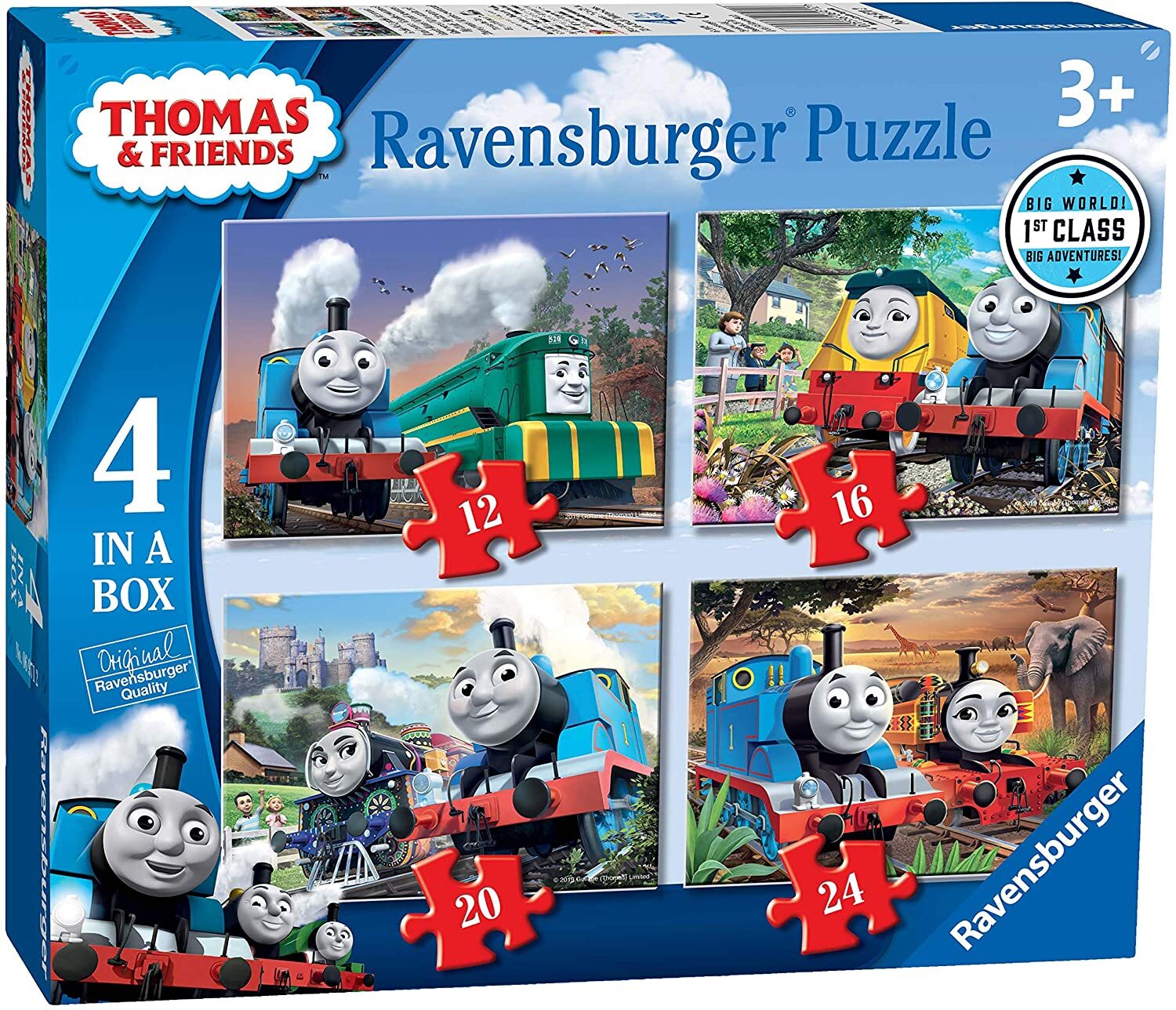 RBURG - THOMAS & FRIENDS 12,16,20,24 PC - Toyworld Frankston