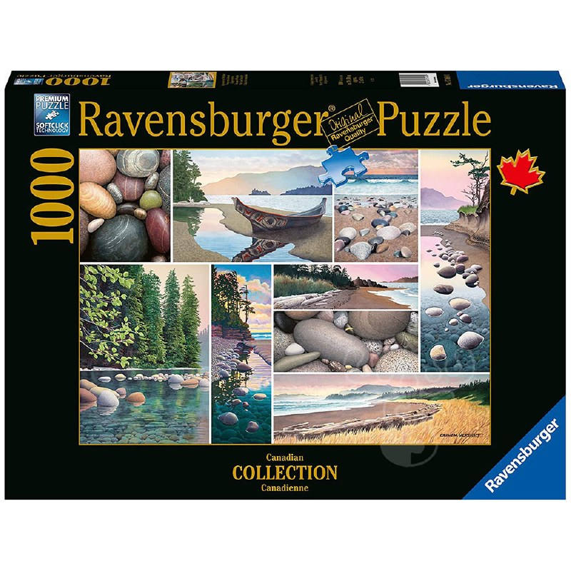 RAVENSBURGER 17469 0 WEST COAST TRANQUILITY 1000 PIECE PUZZLE - Toyworld Frankston
