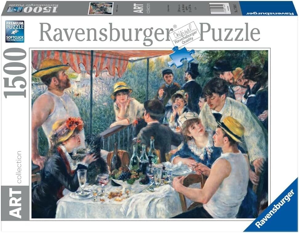 RAVENSBURGER 176038 - A SUNDAY AFTERNOON ON THE ISLAND OF LA GRANDE - 1500 PIECE PUZZLE - Toyworld Frankston