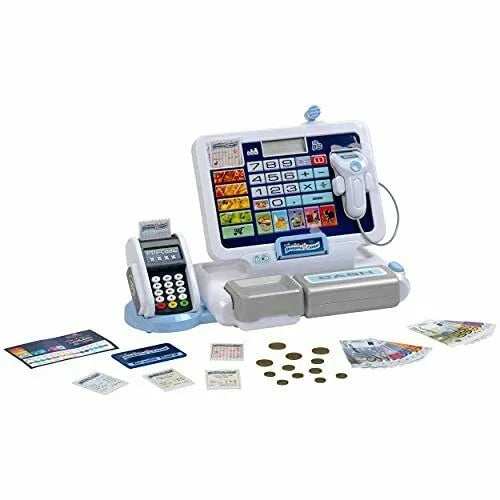 KLEIN - TABLET AND CASH REGISTER STATION 34 PIECES - Toyworld Frankston