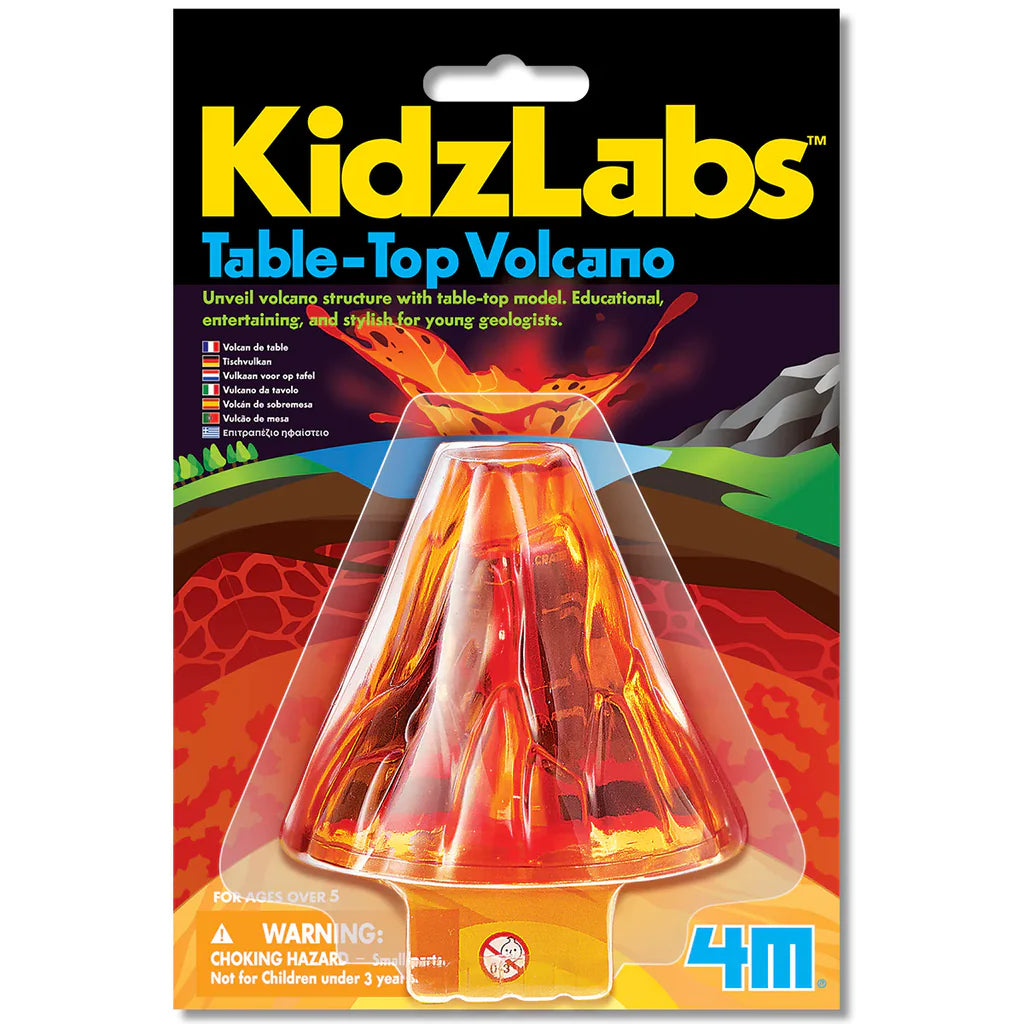 KIDZLABS TABLE-TOP VOLCANO - Toyworld Frankston
