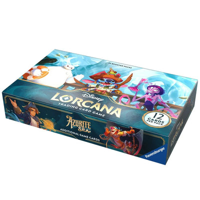 DISNEY LORCANA TCG AZURITE SEA BOOSTER PACK BOX 24 PACK - Toyworld Frankston
