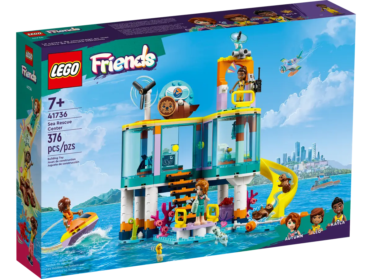 LEGO 41736 FRIENDS - SEA RESCUE CENTRE - Toyworld Frankston