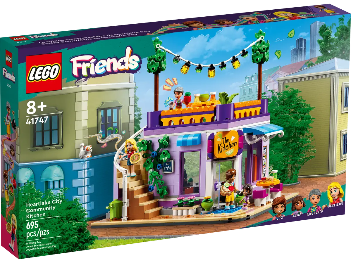 LEGO 41747 FRIENDS - HEARTLAKE CITY COMMUNITY KITCHEN - Toyworld Frankston