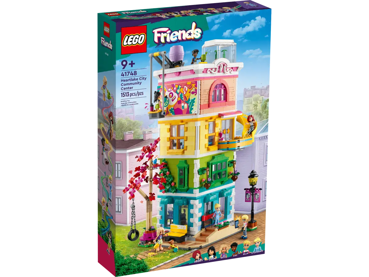 LEGO 41748 FRIENDS -  HEARTLAKE CITY COMMUNITY CENTER - Toyworld Frankston