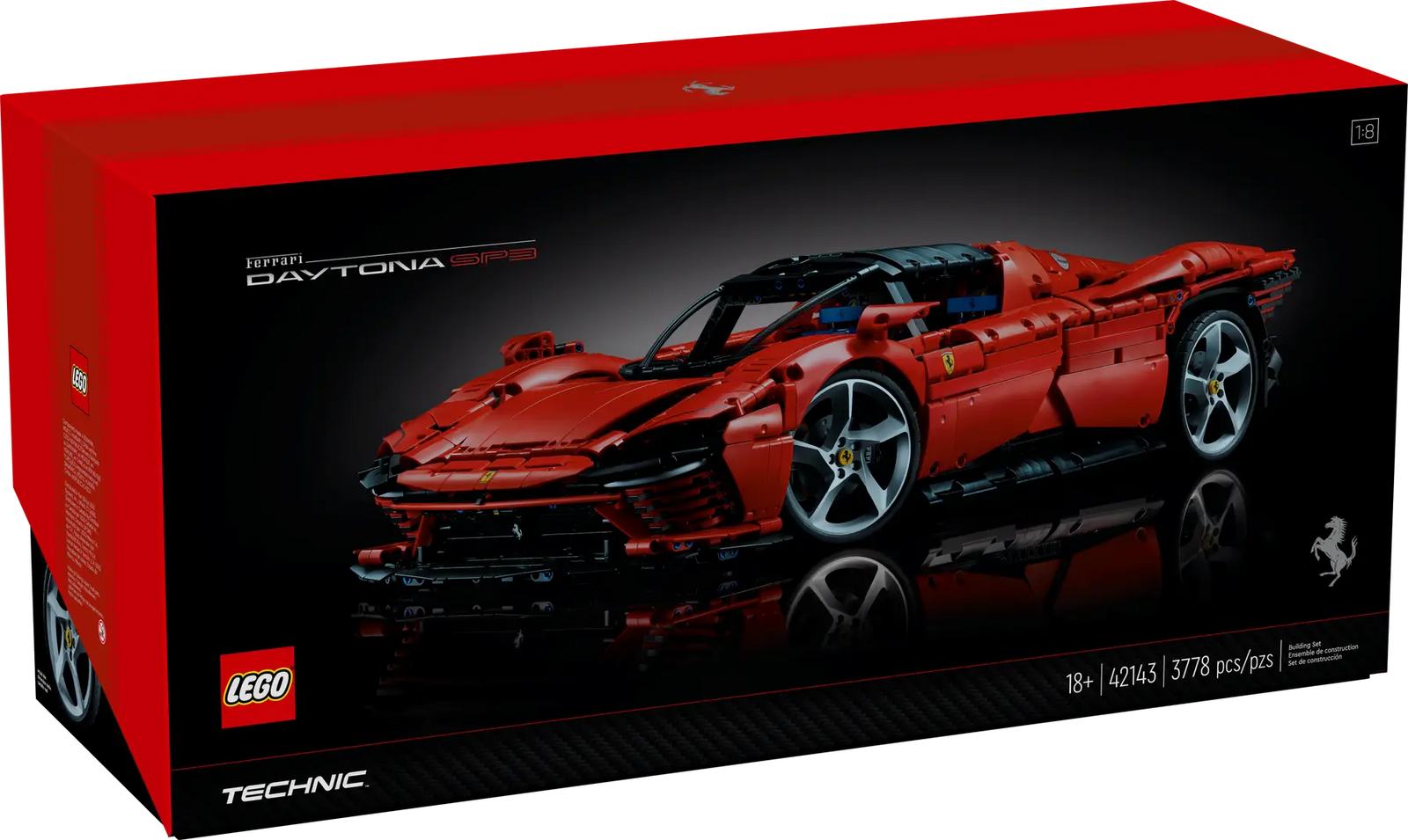 LEGO 42143 TECHNIC - FERRARI DAYTONA SP3 - Toyworld Frankston