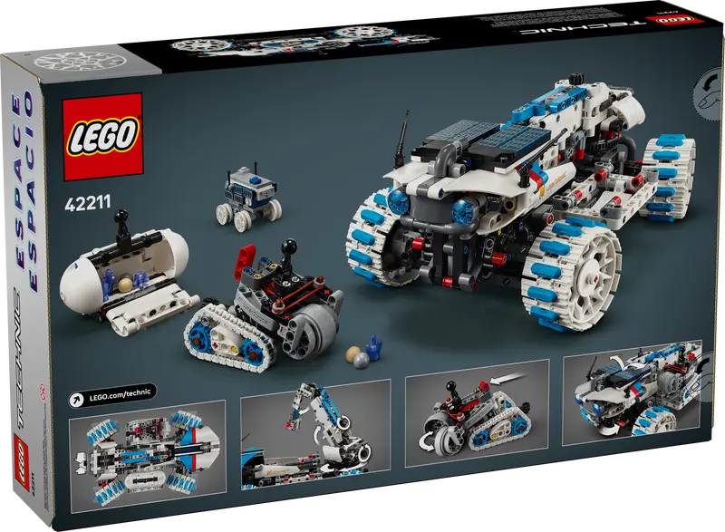 LEGO TECHNIC 42211 LUNAR OUTPOST® MOON ROVER SPACE VEHICLE