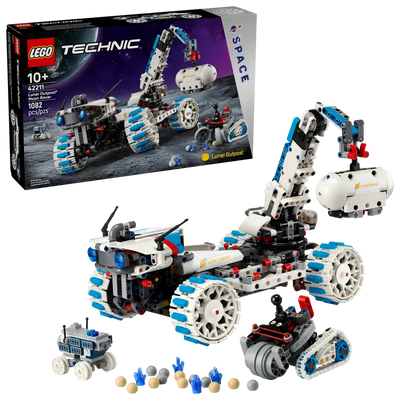 LEGO TECHNIC 42211 LUNAR OUTPOST® MOON ROVER SPACE VEHICLE