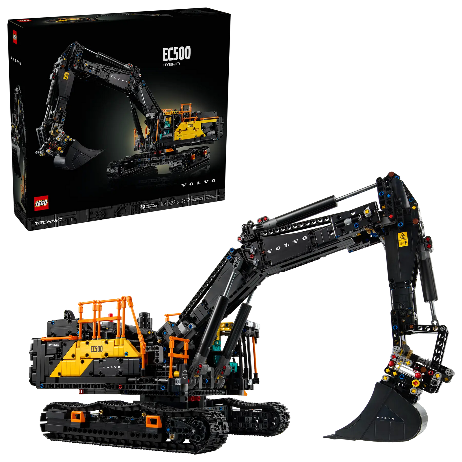 LEGO 42215 - VOLVO EC500 HYBRID EXCAVATOR - Toyworld Frankston