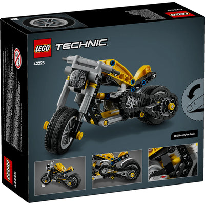LEGO 42225 TECHNIC - YELLOW MOTORBIKE - Toyworld Frankston