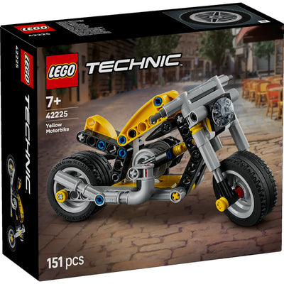 LEGO 42225 TECHNIC - YELLOW MOTORBIKE - Toyworld Frankston