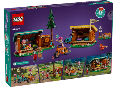 LEGO 42624 - ADVENTURE CAMP COZY CABINS - Toyworld Frankston