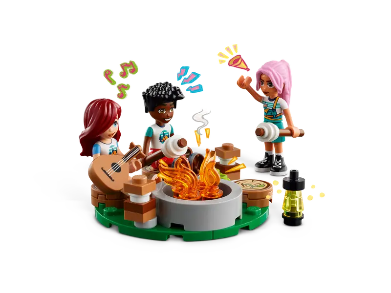 LEGO 42624 - ADVENTURE CAMP COZY CABINS - Toyworld Frankston