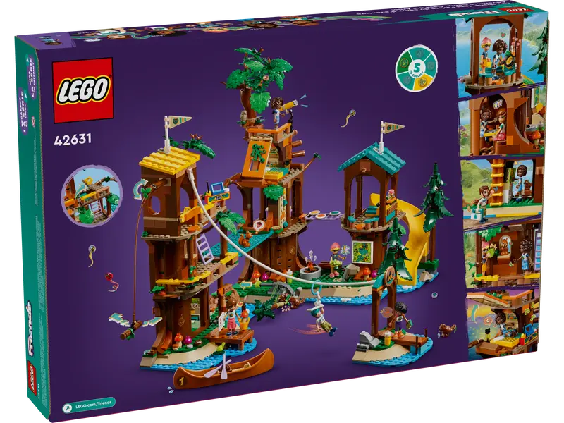 LEGO 42631 - ADVENTURE CAMP TREE HOUSE - Toyworld Frankston