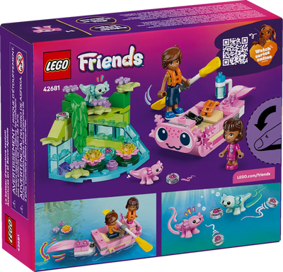 LEGO 42681 FRIENDS - AXOLOTL ADVENTURE BOAT
