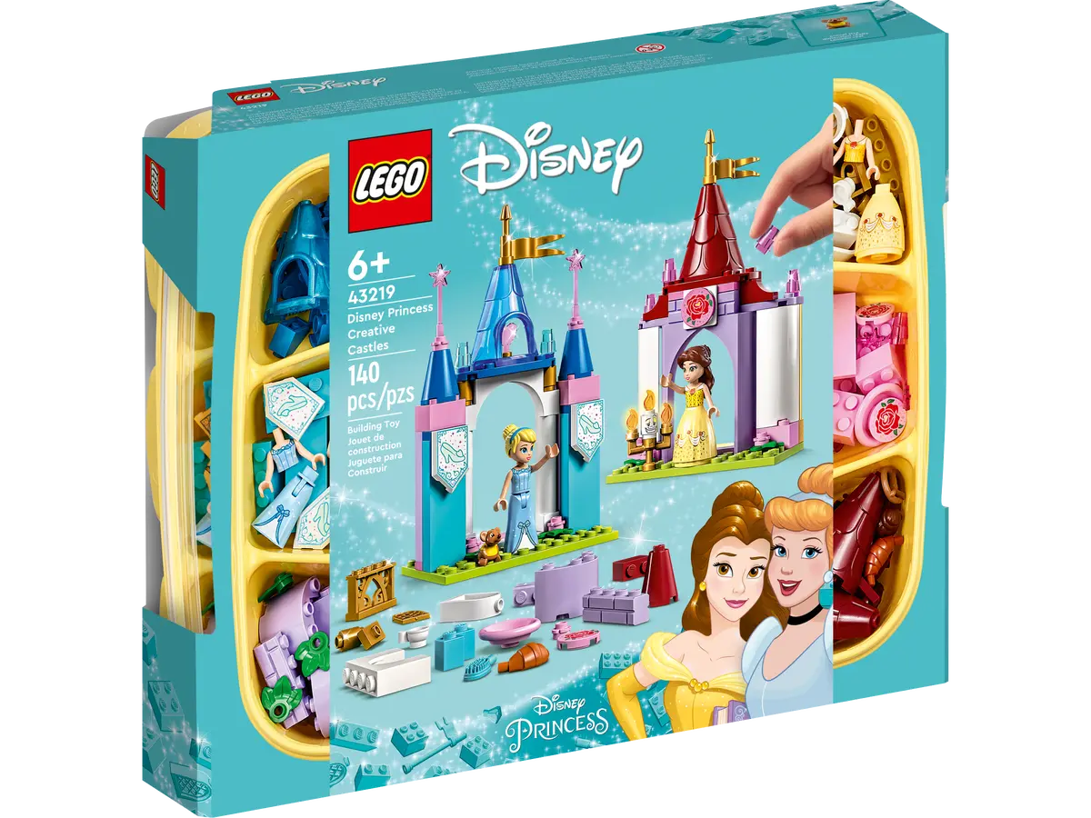 LEGO DISNEY 43219 DISNEY PRINCESS CREATIVE CASTLES - Toyworld Frankston
