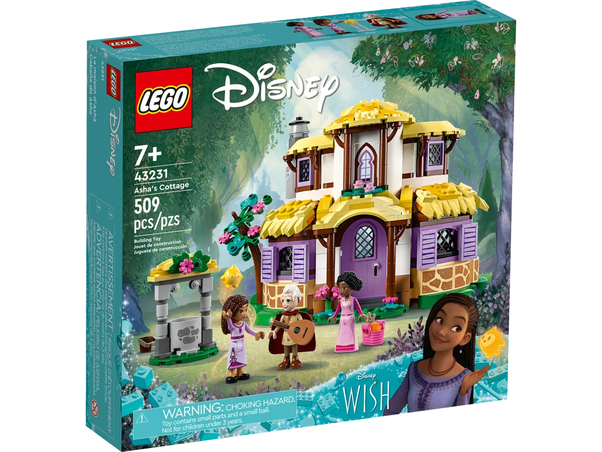 LEGO 43231 DISNEY WISH ASHA'S COTTAGE - Toyworld Frankston