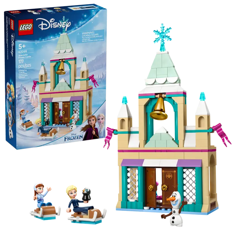 LEGO DISNEY 43265 ARENDELLE FROZEN CASTLE - Toyworld Frankston
