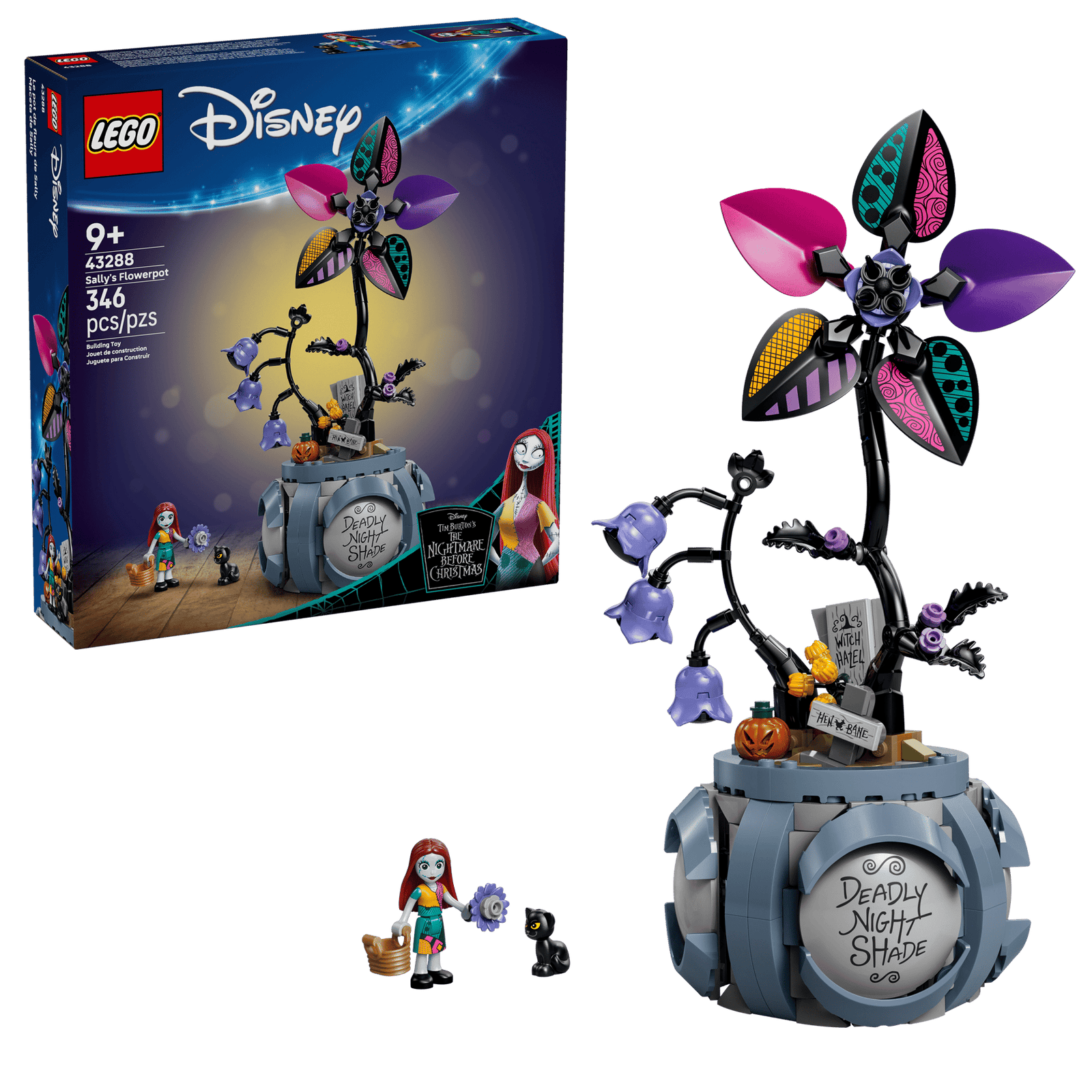LEGO 43288 DISNEY SALLY'S FLOWERPOT - Toyworld Frankston