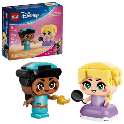 LEGO 43303 DISNEY - MINI JASMINE AND RAPUNZEL - Toyworld Frankston