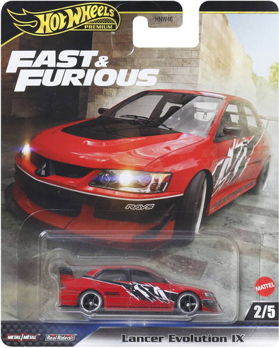 HOT WHEELS PREMIUM FAST & FURIOUS - LANCER EVOLUTION IX