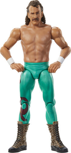 WWE BASIC FIGURE SERIES 154 - JAKE 'THE SNAKE' ROBERTS - Toyworld Frankston
