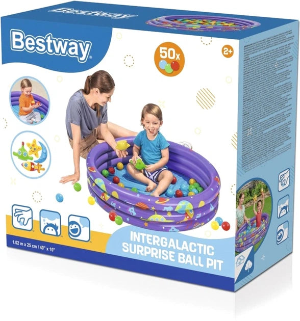 BESTWAY - INTERGALACTIC SURPRISE BALL PIT - Toyworld Frankston