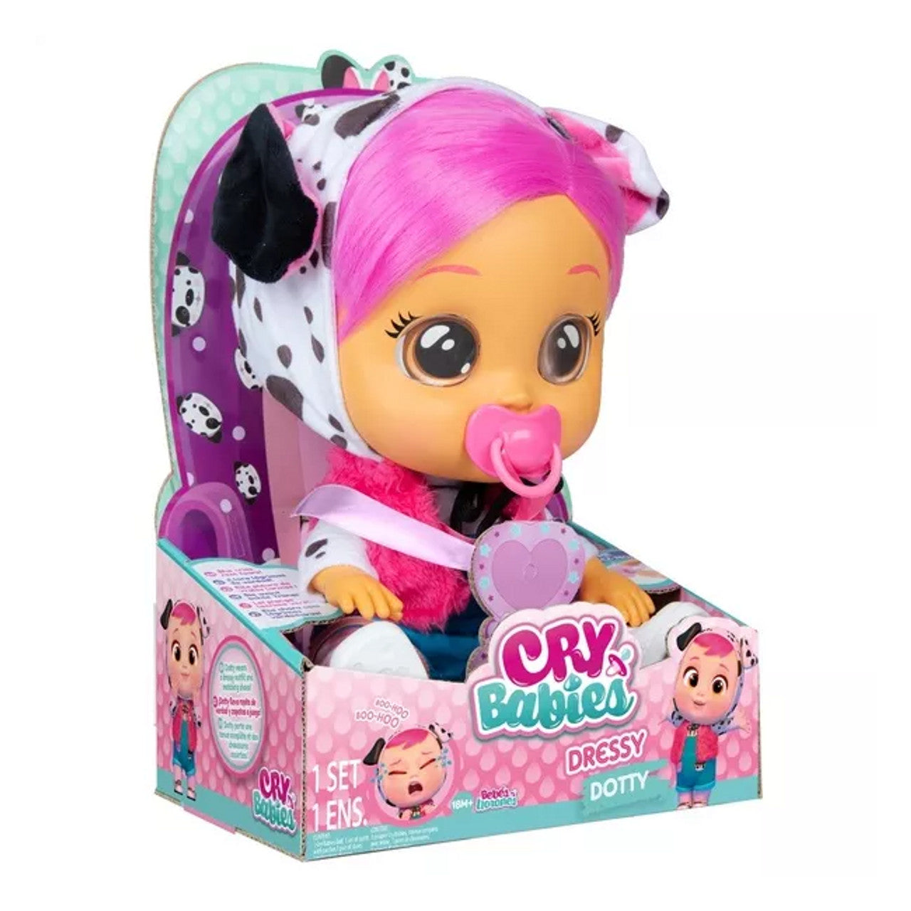 CRY BABIES - DRESSY DOTTY - Toyworld Frankston