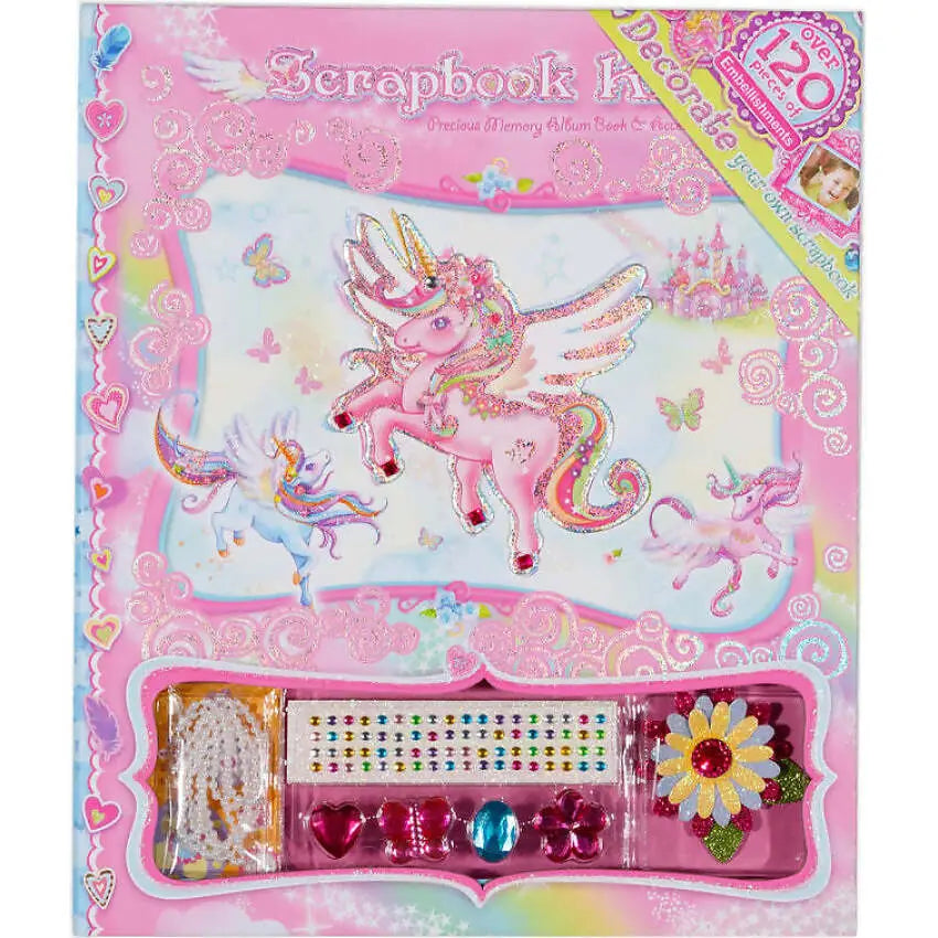 UNICORN SCRAPBOOK KIT - Toyworld Frankston