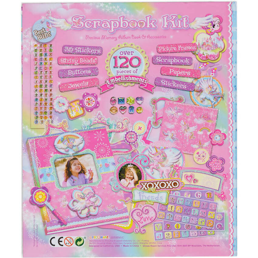 UNICORN SCRAPBOOK KIT - Toyworld Frankston