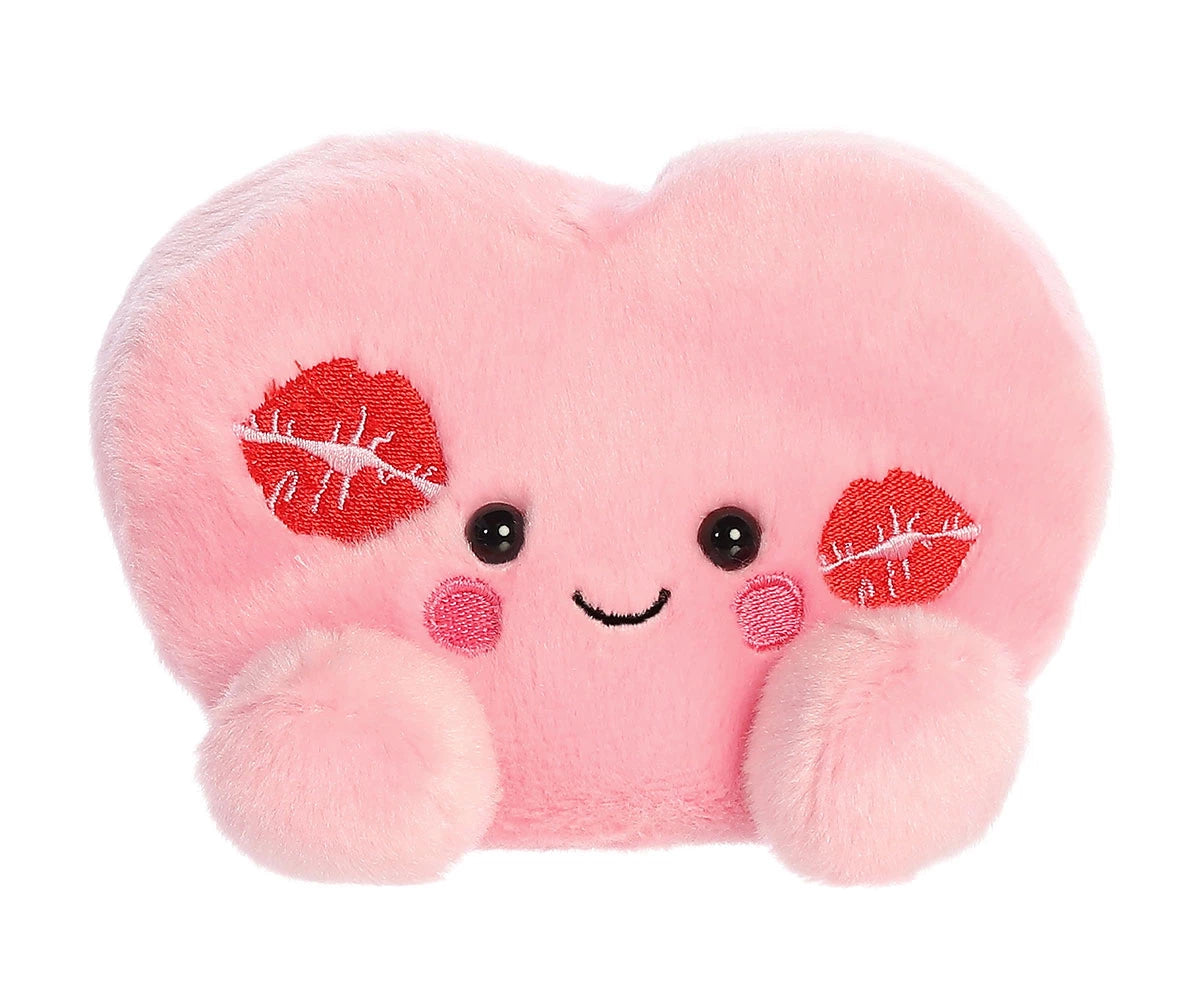 PALM PALS - KISSES HEART 5 INCH PLUSH