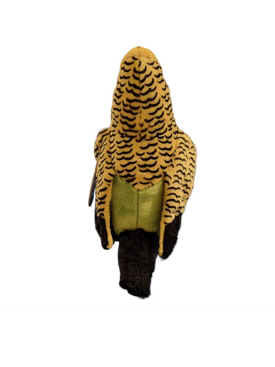 CUDDLE PALS BUDGIE 24CM - GREEN