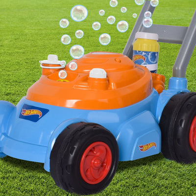 HOT WHEELS BUBBLE & GO MOWER & BUBBLE SOLUTION 118 ML - Toyworld Frankston